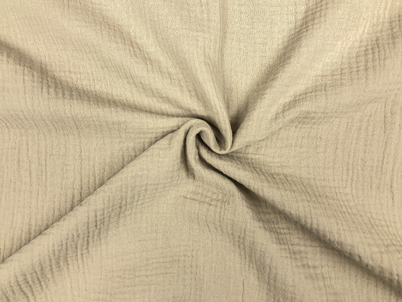 Bio Musselin Uni Beige