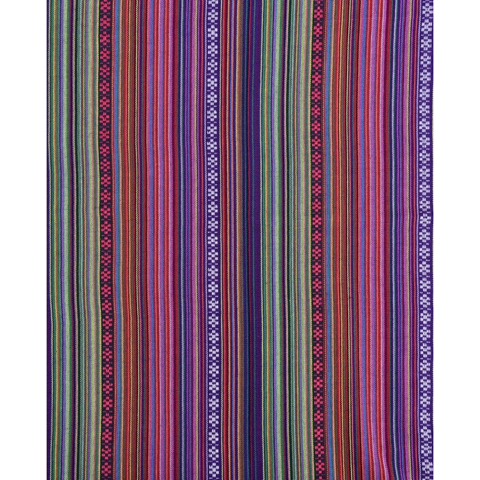 Stoff Streifen Mexico Pink/Violett