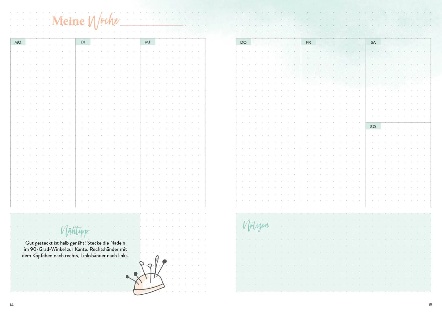 NÄHEN MEIN BULLET JOURNAL BESSER PLANEN & NÄHTRÄUME VERWIRKLICHEN