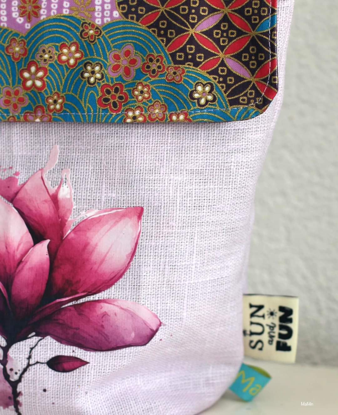 Patch thermocollant lotus