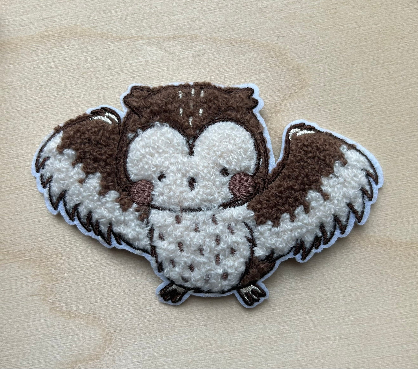 meinholder Prinz Chenillepatch Eule
