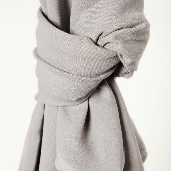 LEINEN `NISA SOFTENED LINEN` - STONE