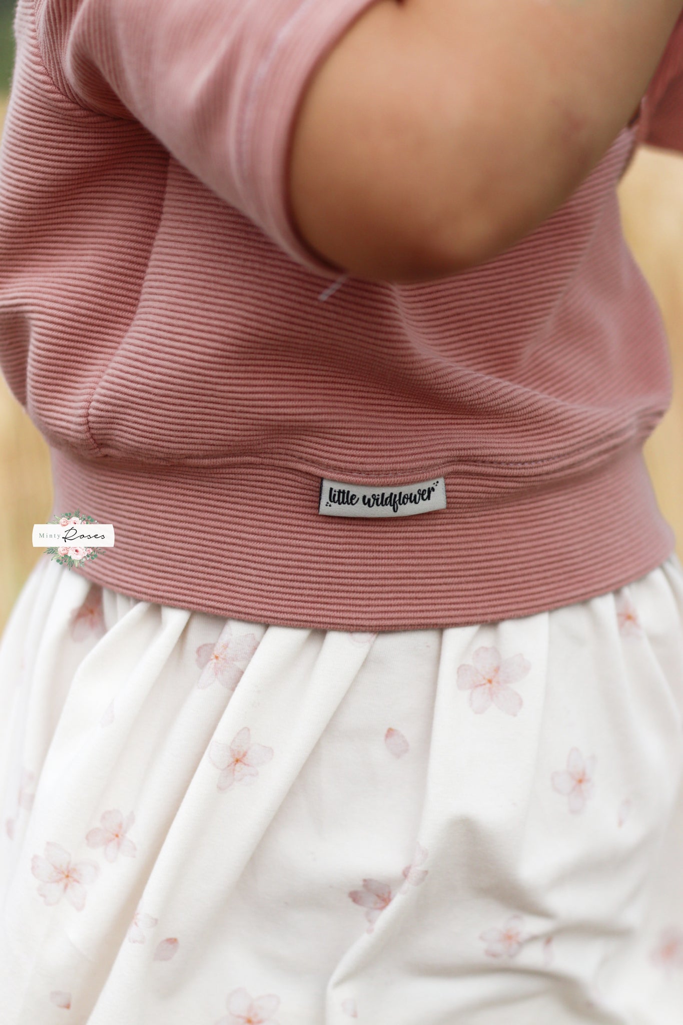 Label little Wildflower