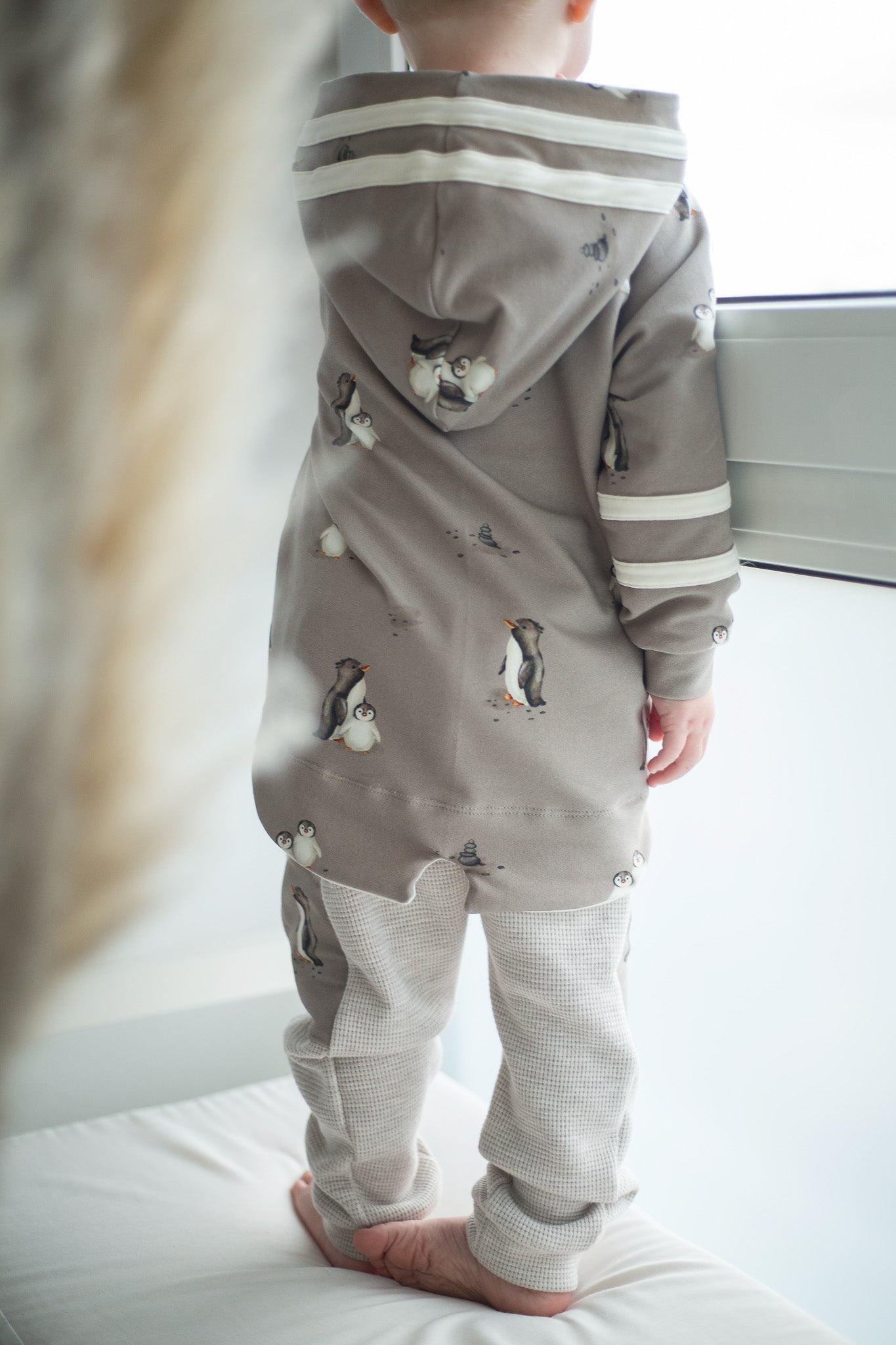 Little mitch design E-Book Schnittmuster "Streifenhoodie Clayton Maxi ''