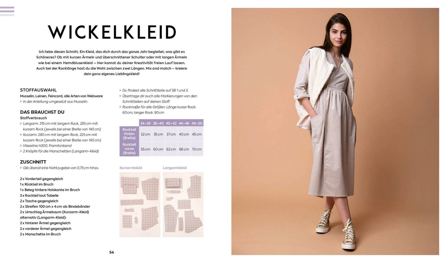 simple NÄHEN - Sew for you! Praktische Alltagsmode in Grösse 34-50