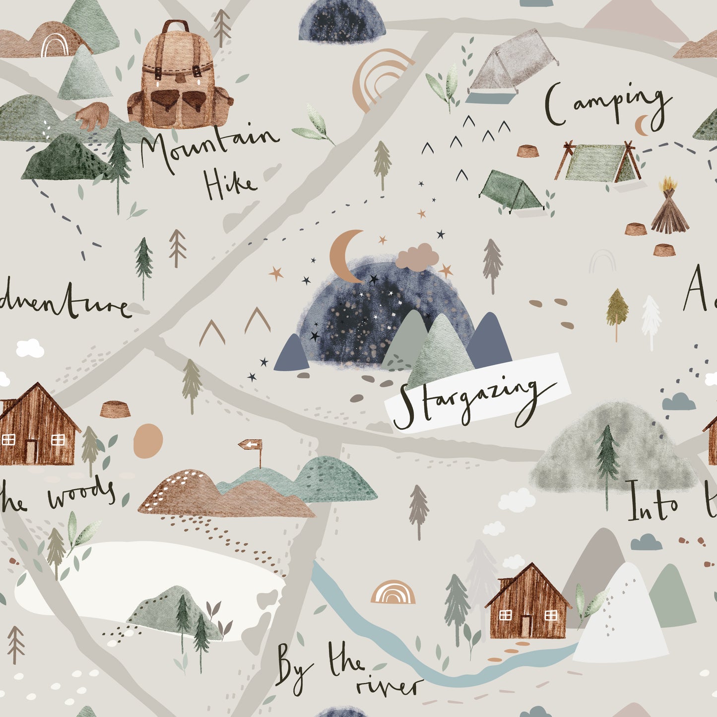 French Terry "Wanderlust''-Vorbestellung