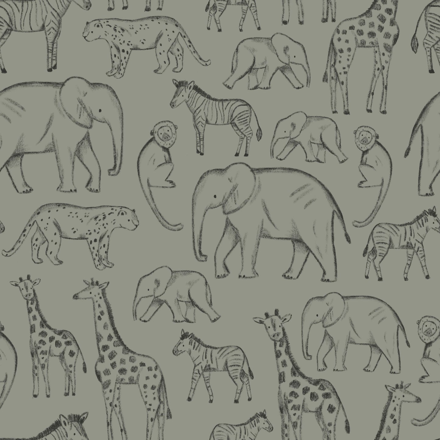 Vorbestellung Jersey/Ribjersey Safari Sketch
