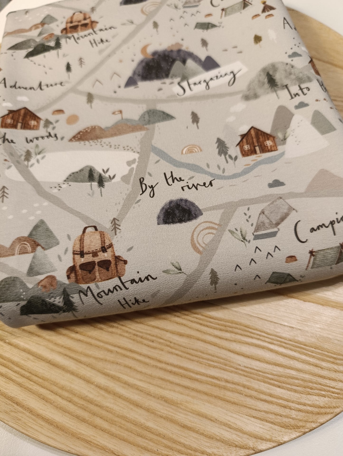 Reststück French Terry Adventure 102cm