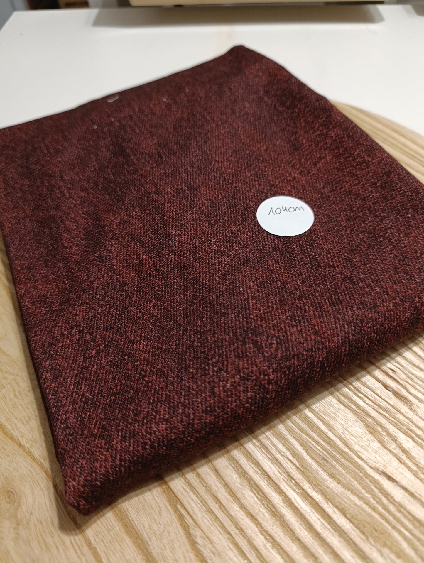 Reststück French Terry Jeans Berry 104cm