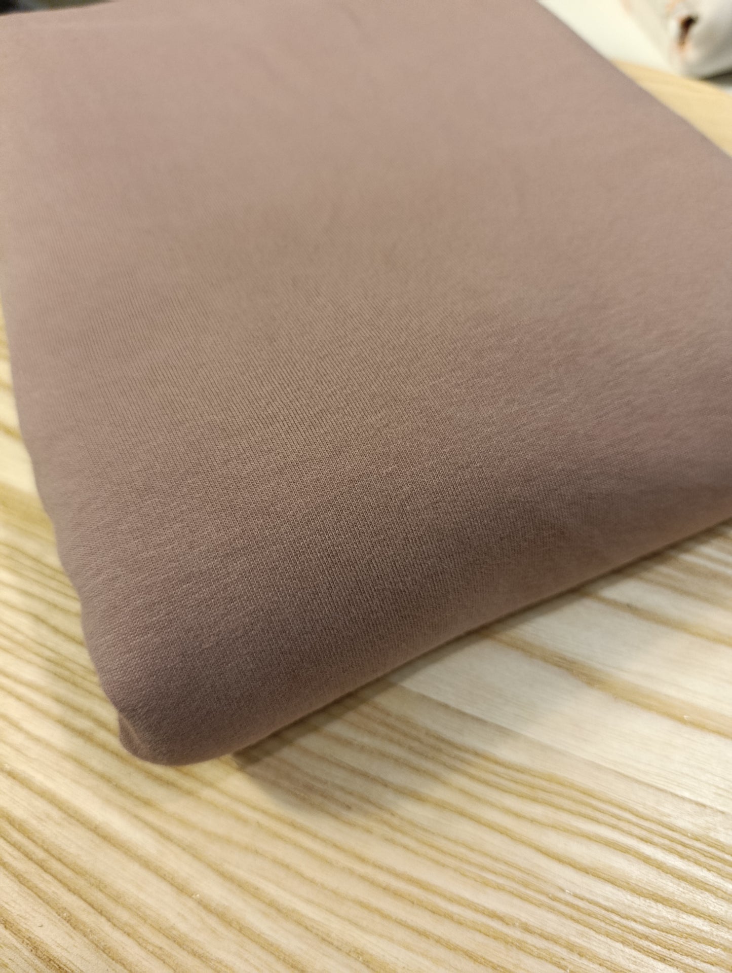 Reststück French Terry soft mauve 120cm