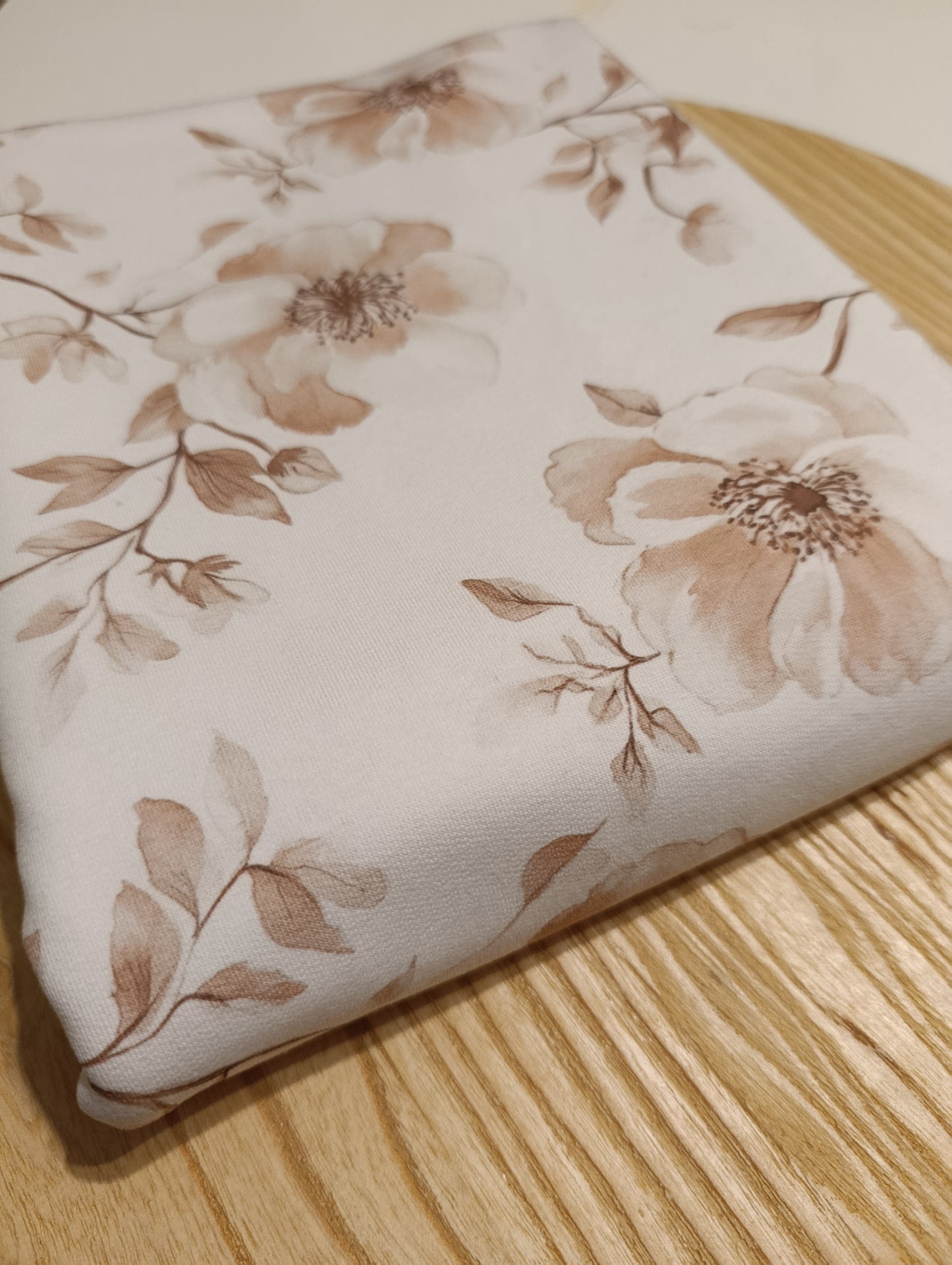 Reststück French Terry Blumen 80cm