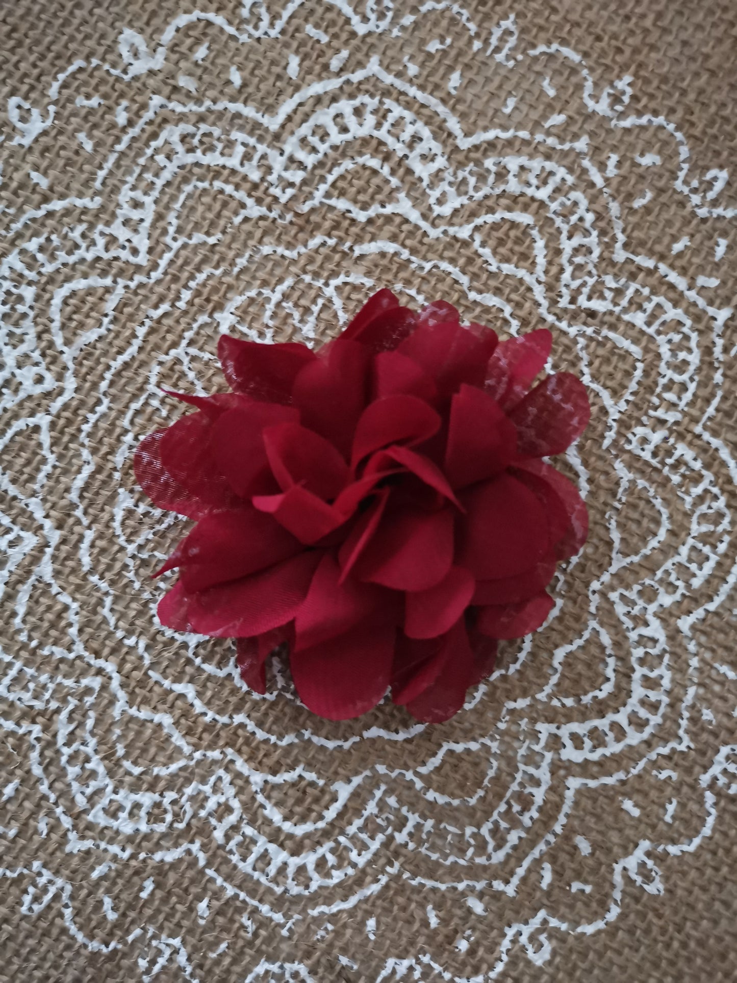 Fleurs de soie de différentes couleurs