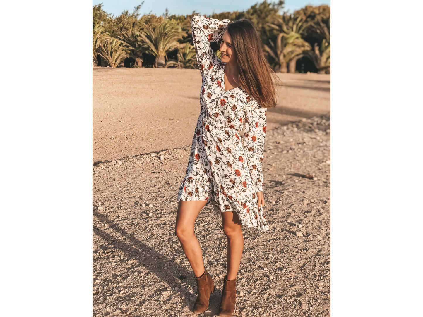Patron de couture La Bavarese Robe ''Paola'' style bohème