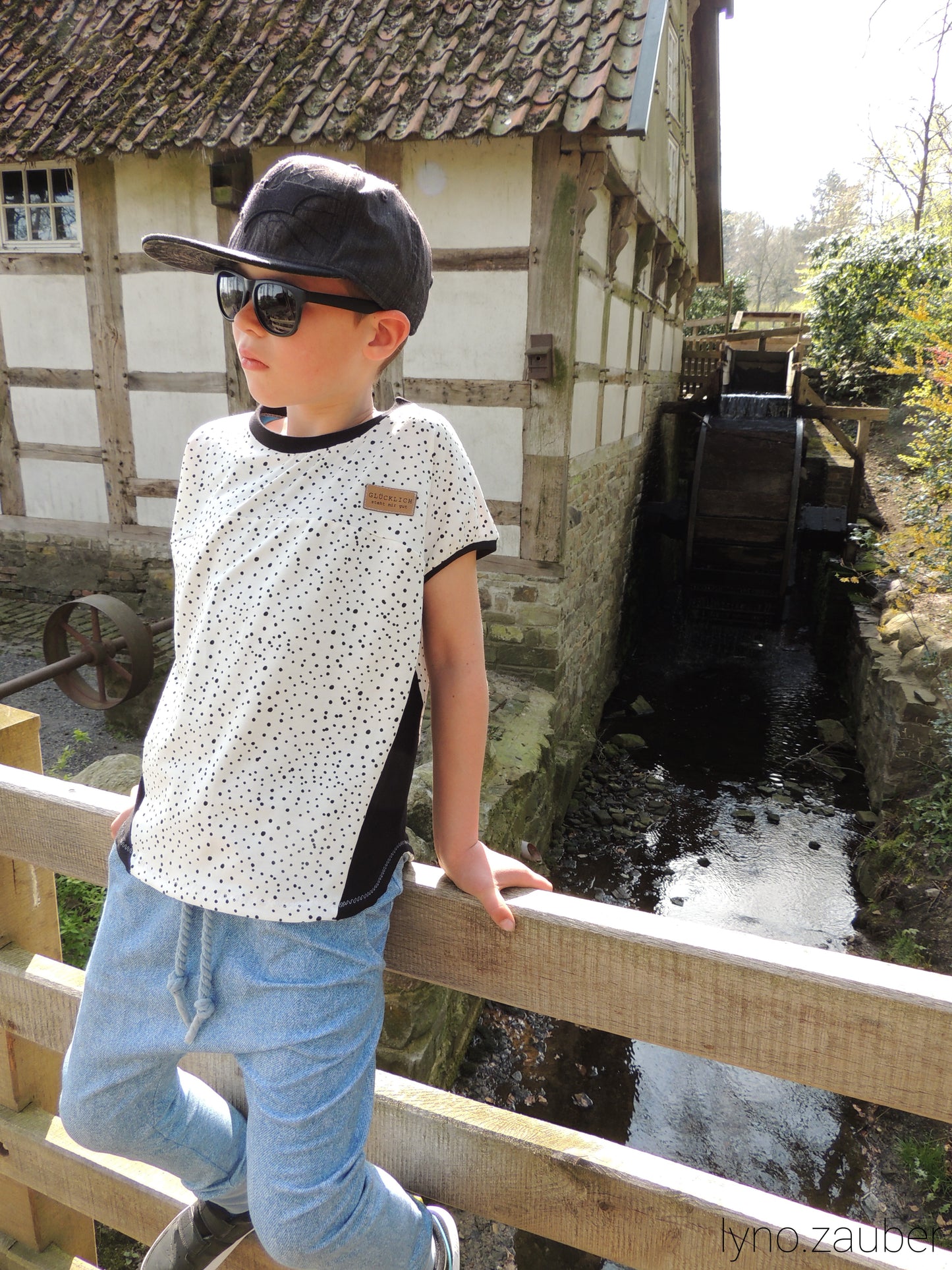Little mitch design E-Book Schnittmuster Longshirt Elvis Maxi