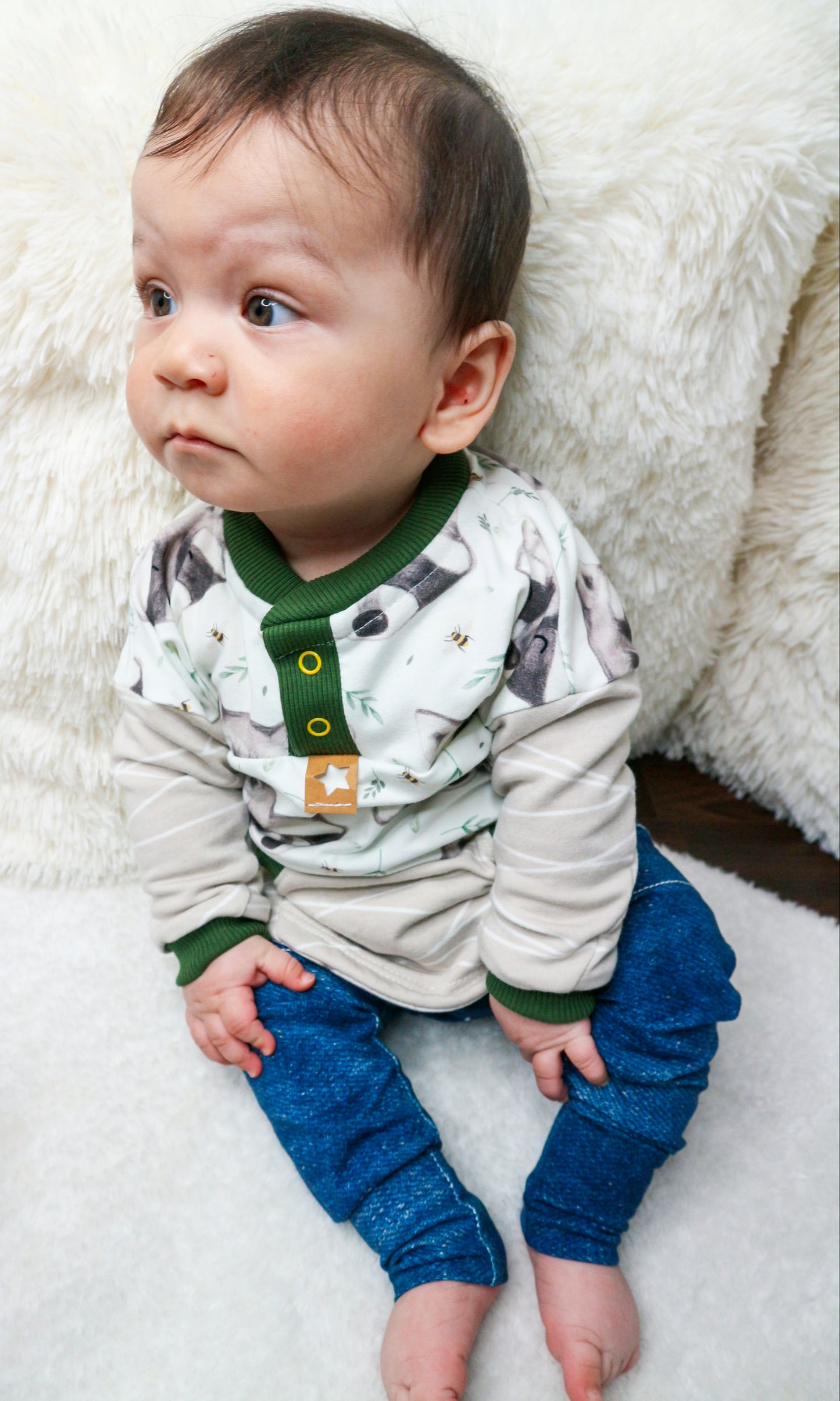 Little Mitch Design Ebook Schnittmuster Kombi Longshirt Elvis Mini und Maxi
