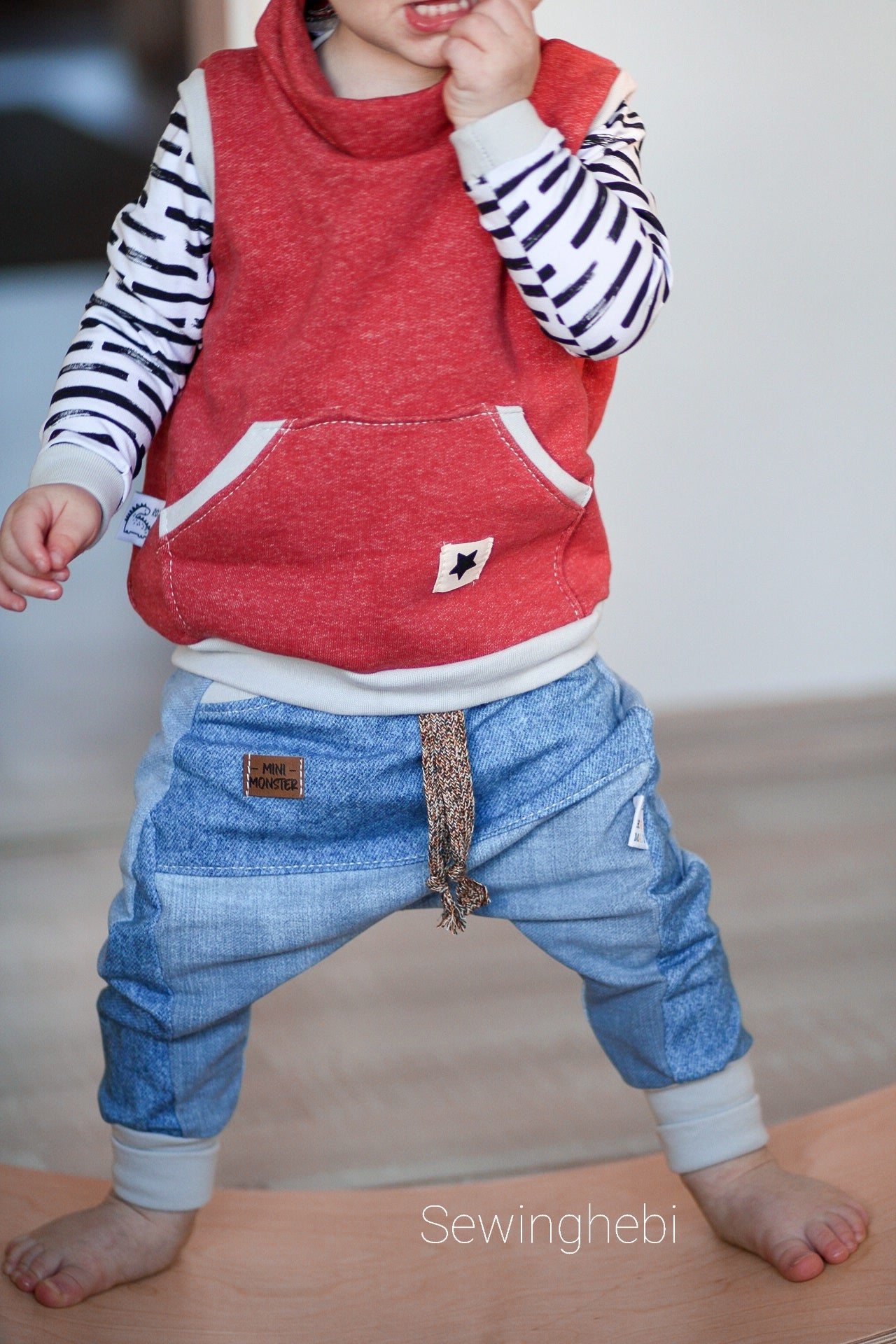 Little mitch design E-Book Schnittmuster "Knickerbaggy Odin Baby''