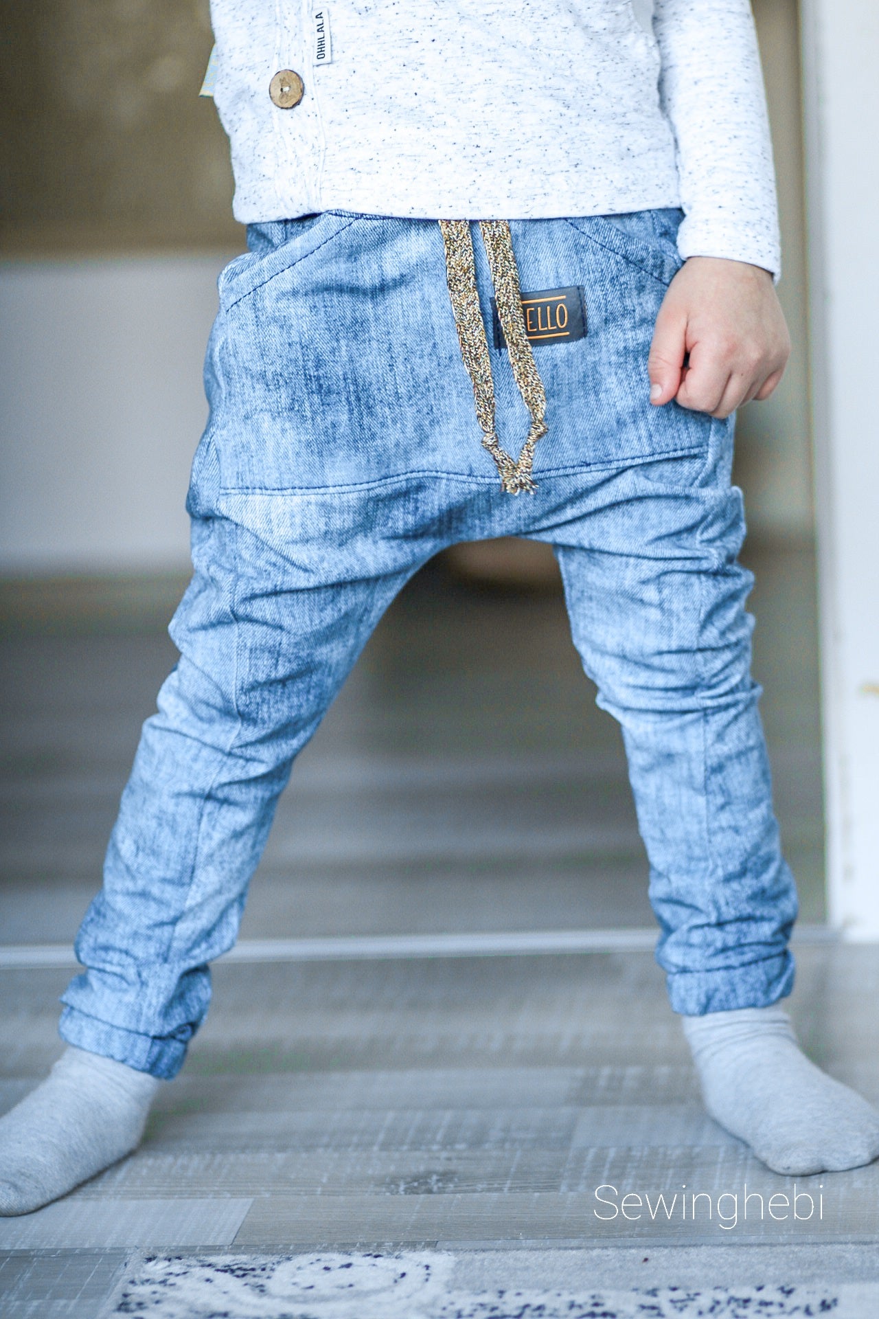 Little mitch design E-Book Schnittmuster "Knickerbaggy Odin Kids''