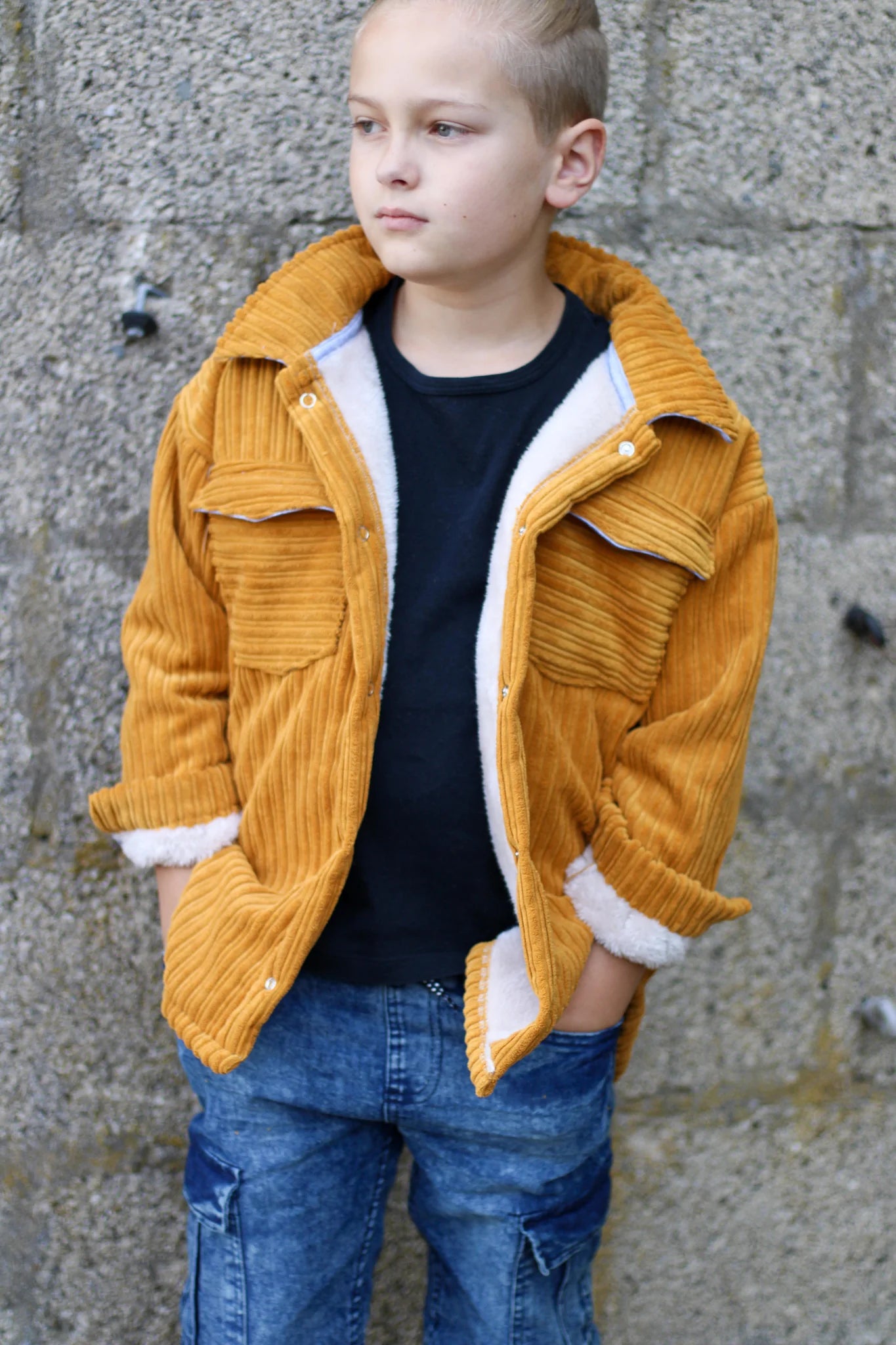 Little mitch design E-Book Schnittmuster "Shacket Urban Maxi 116-164''