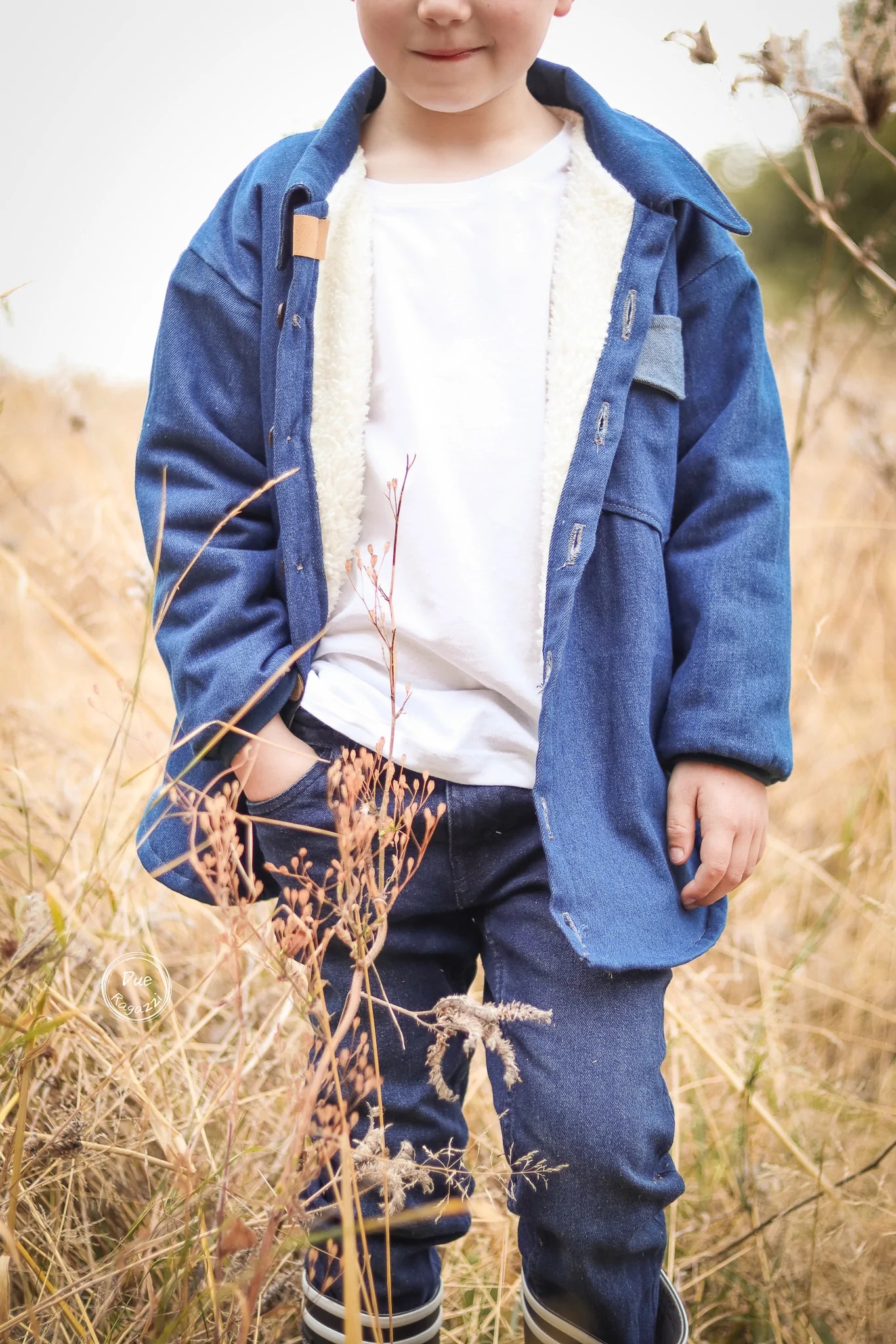 Little mitch design E-Book Schnittmuster "Shacket Urban Maxi 116-164''