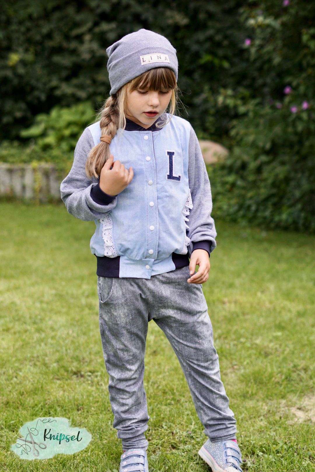Little mitch design E-Book Schnittmuster "Collegejacke IAN Maxi''