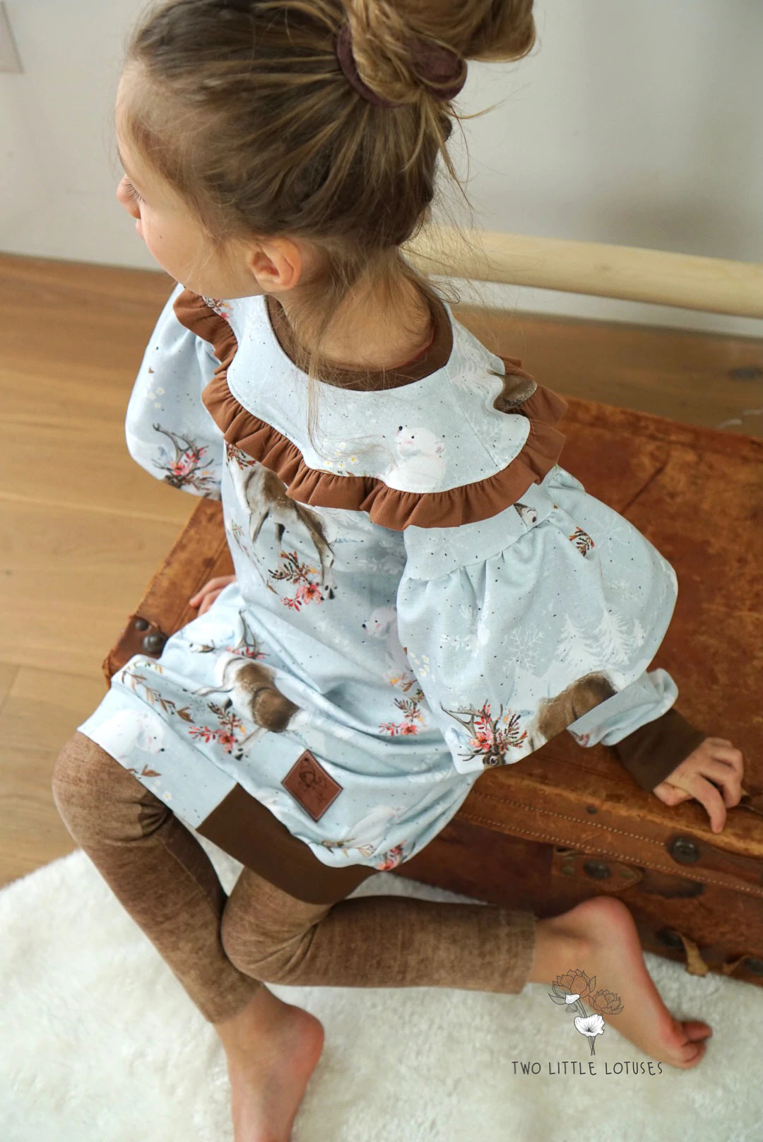 Little mitch design E-Book/Schnittmuster "Girly Hoodie Meya Maxi''