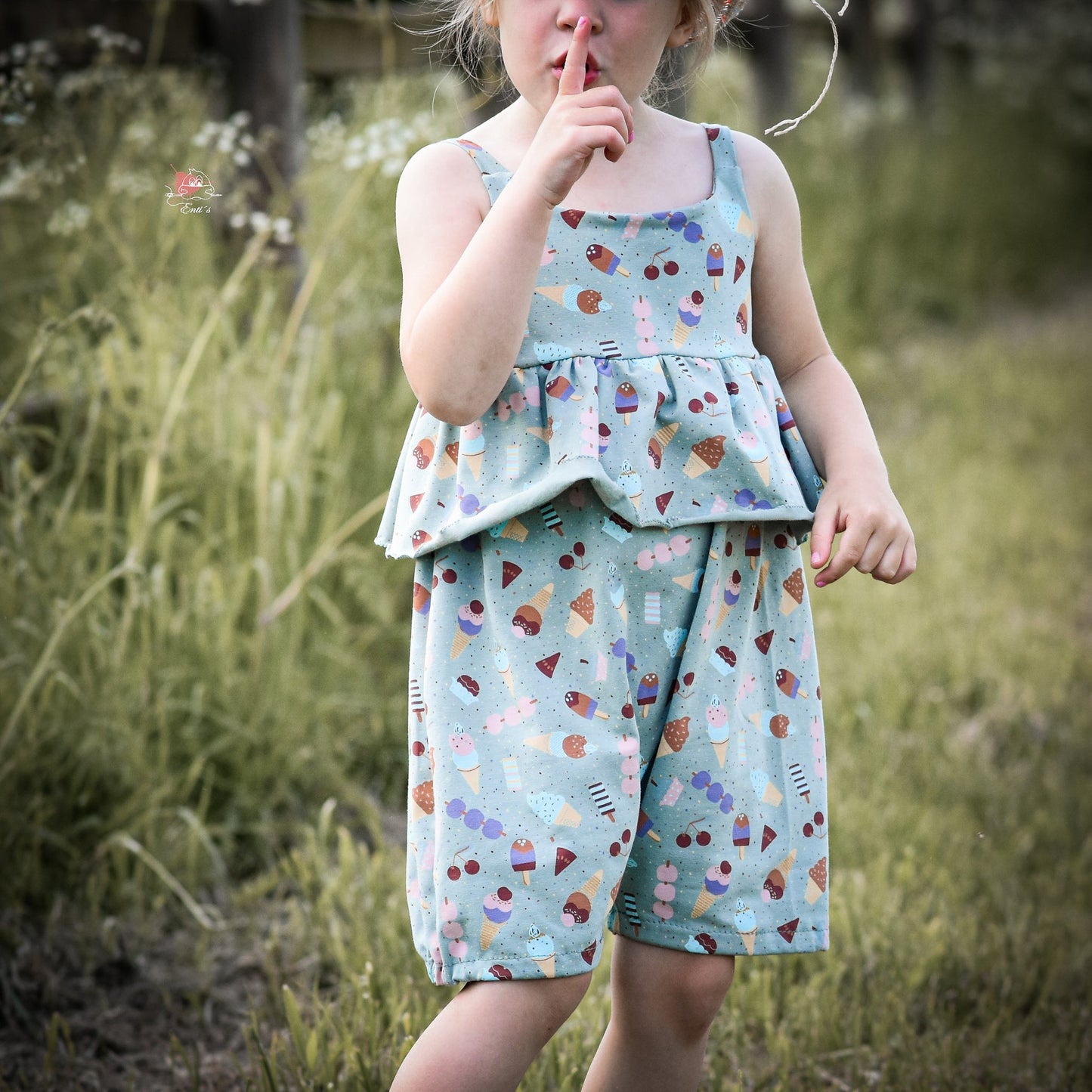 Little mitch design/Sewing for Liv E-Book Schnittmuster "Jumpsuit kleine Filippa 2.0''