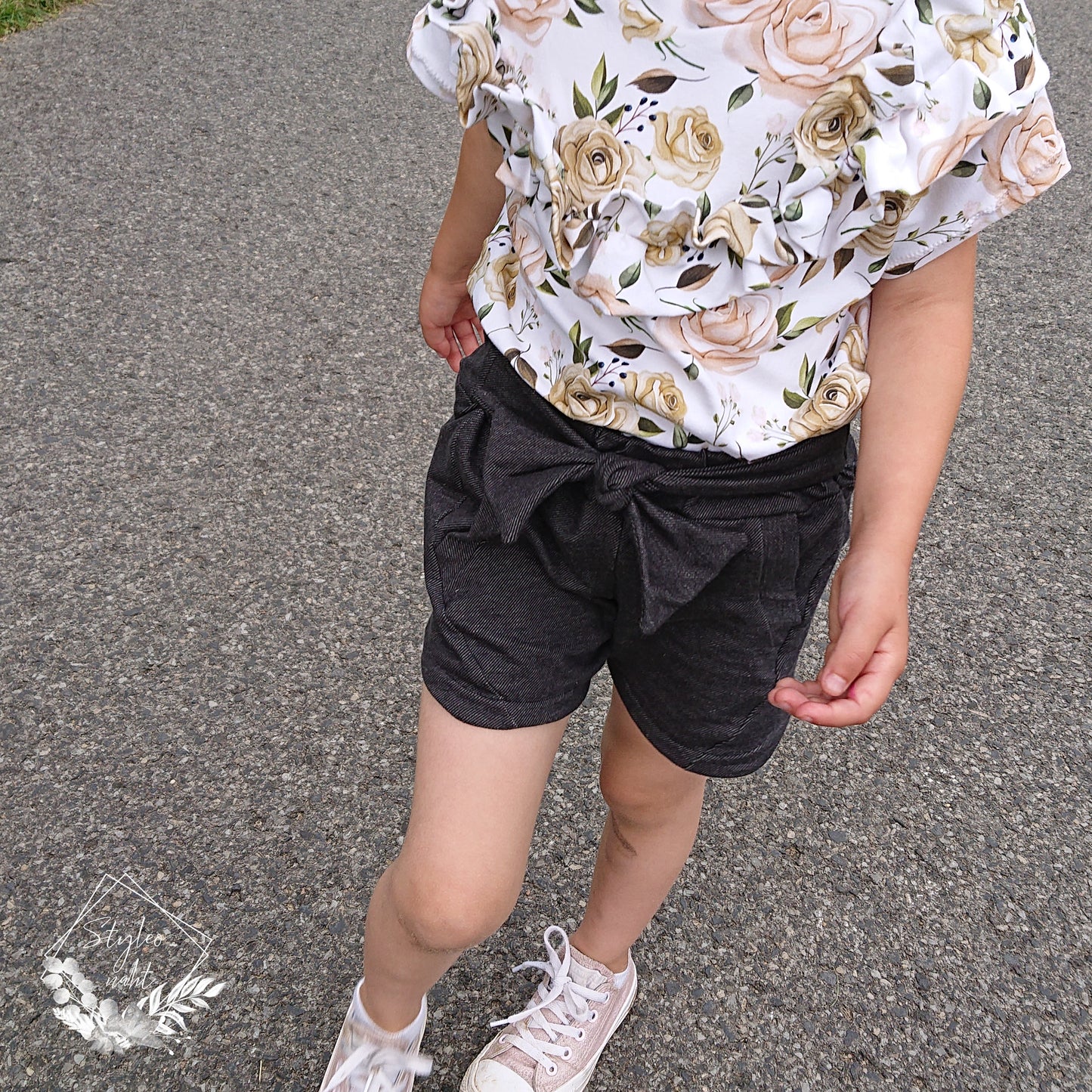 Little mitch design E-Book Schnittmuster Sommershorts "Greta und Gabriel''