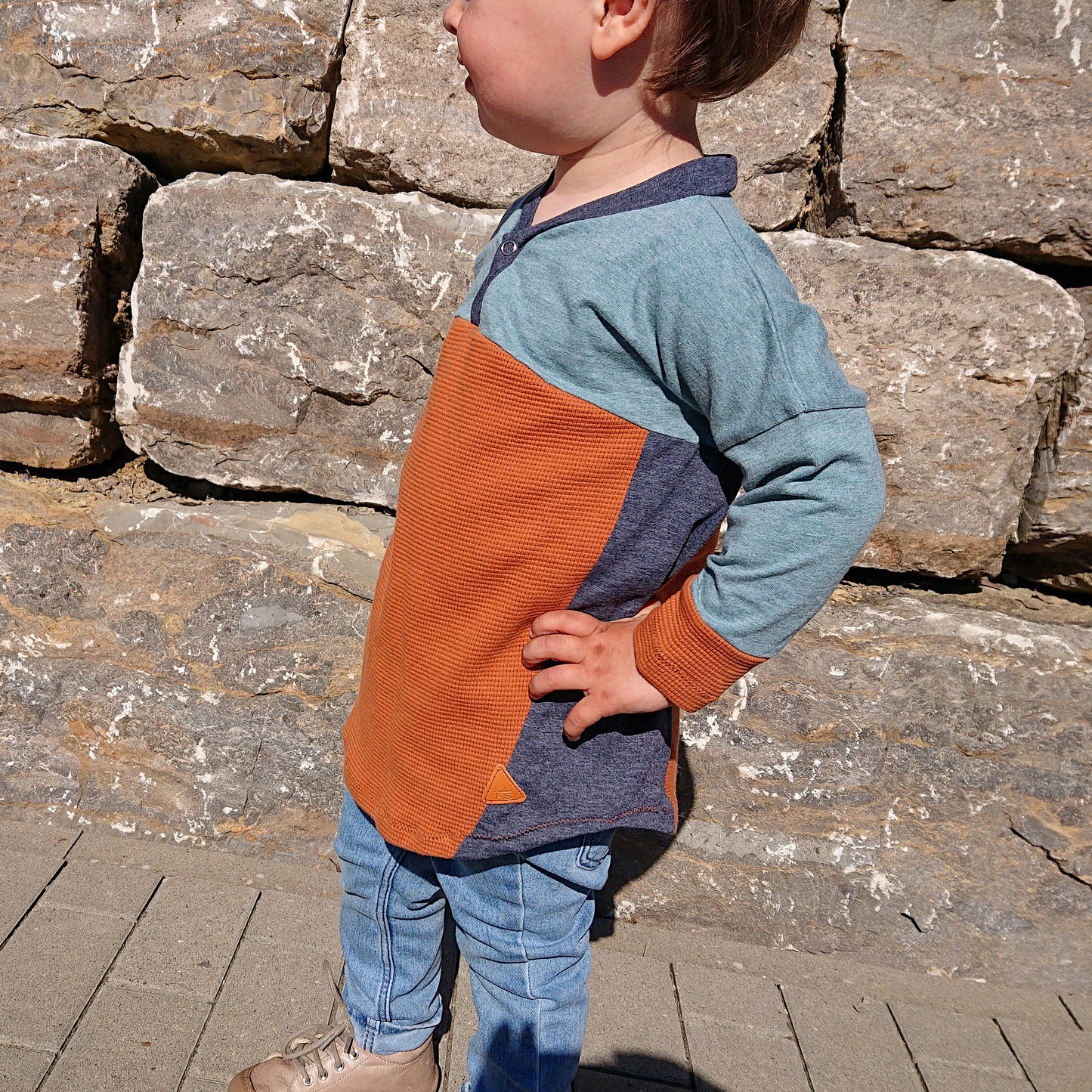 Little mitch design E-Book Schnittmuster Longshirt Elvis Mini