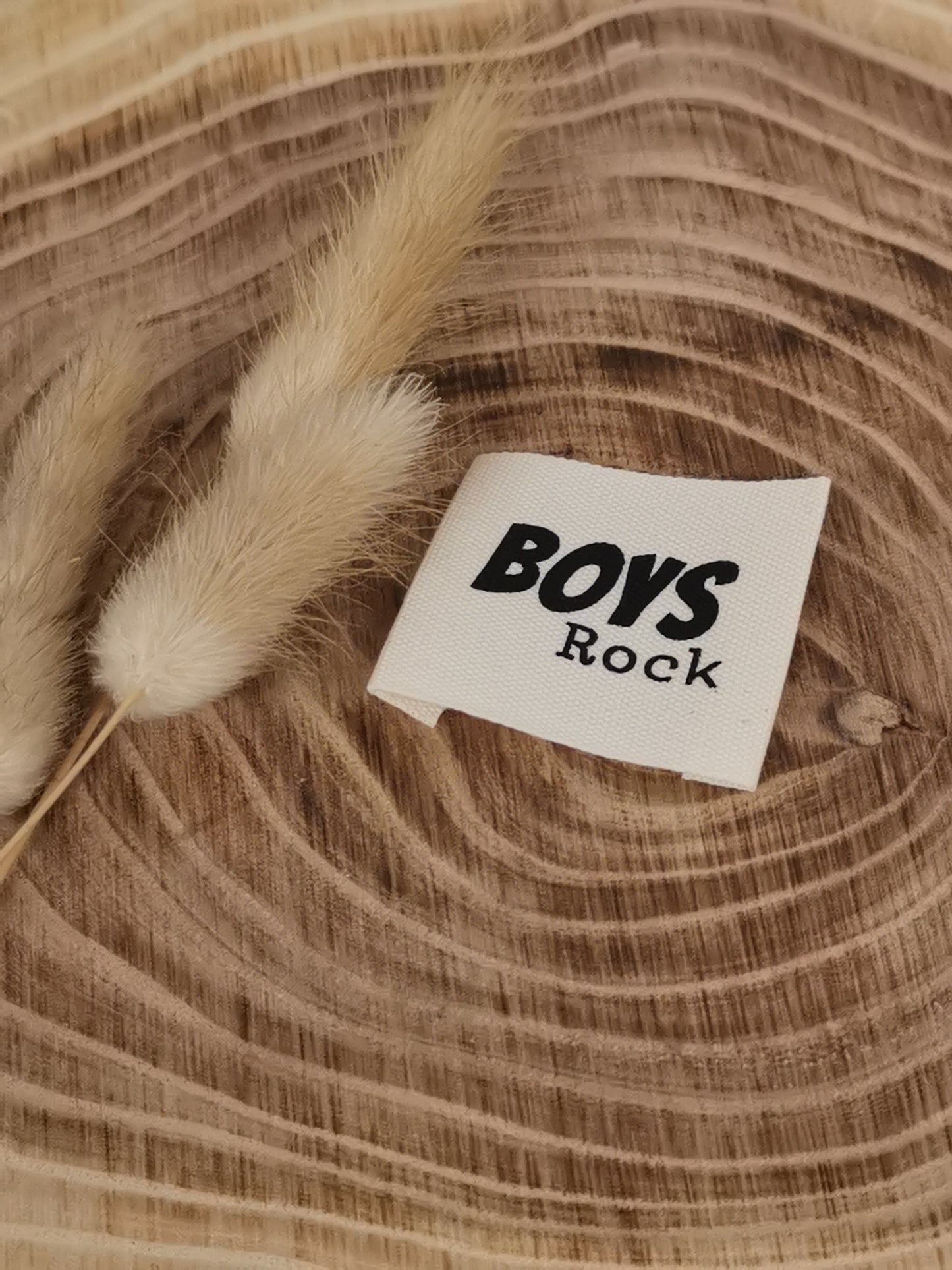 Baumwoll-Label Boys Rock