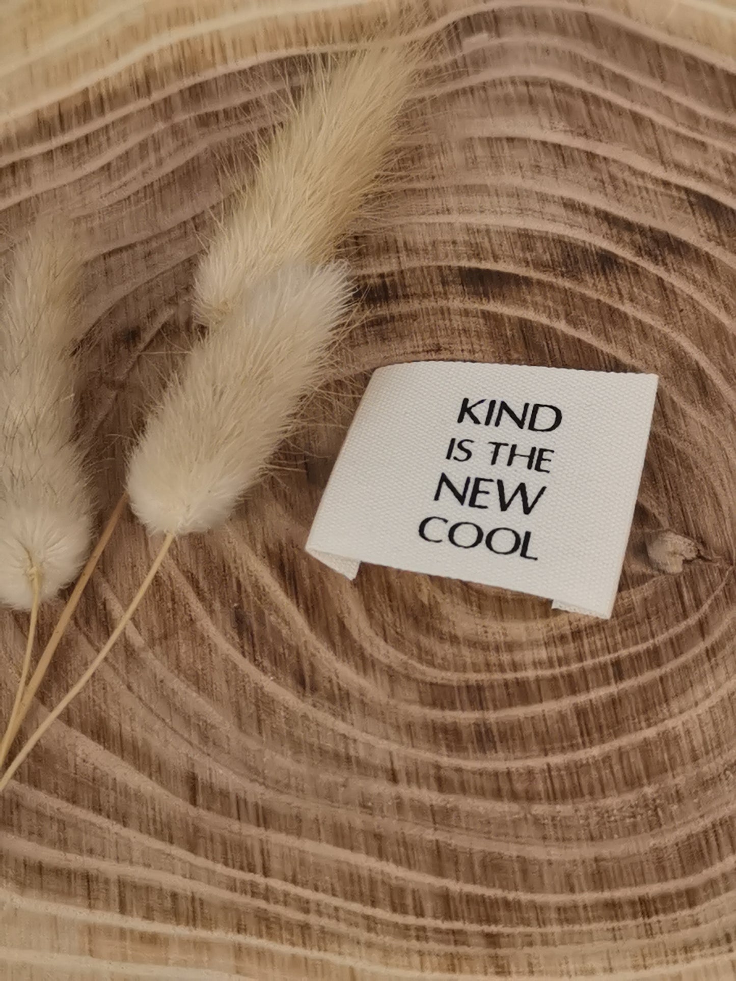 Baumwoll-Label Kind is the new cool