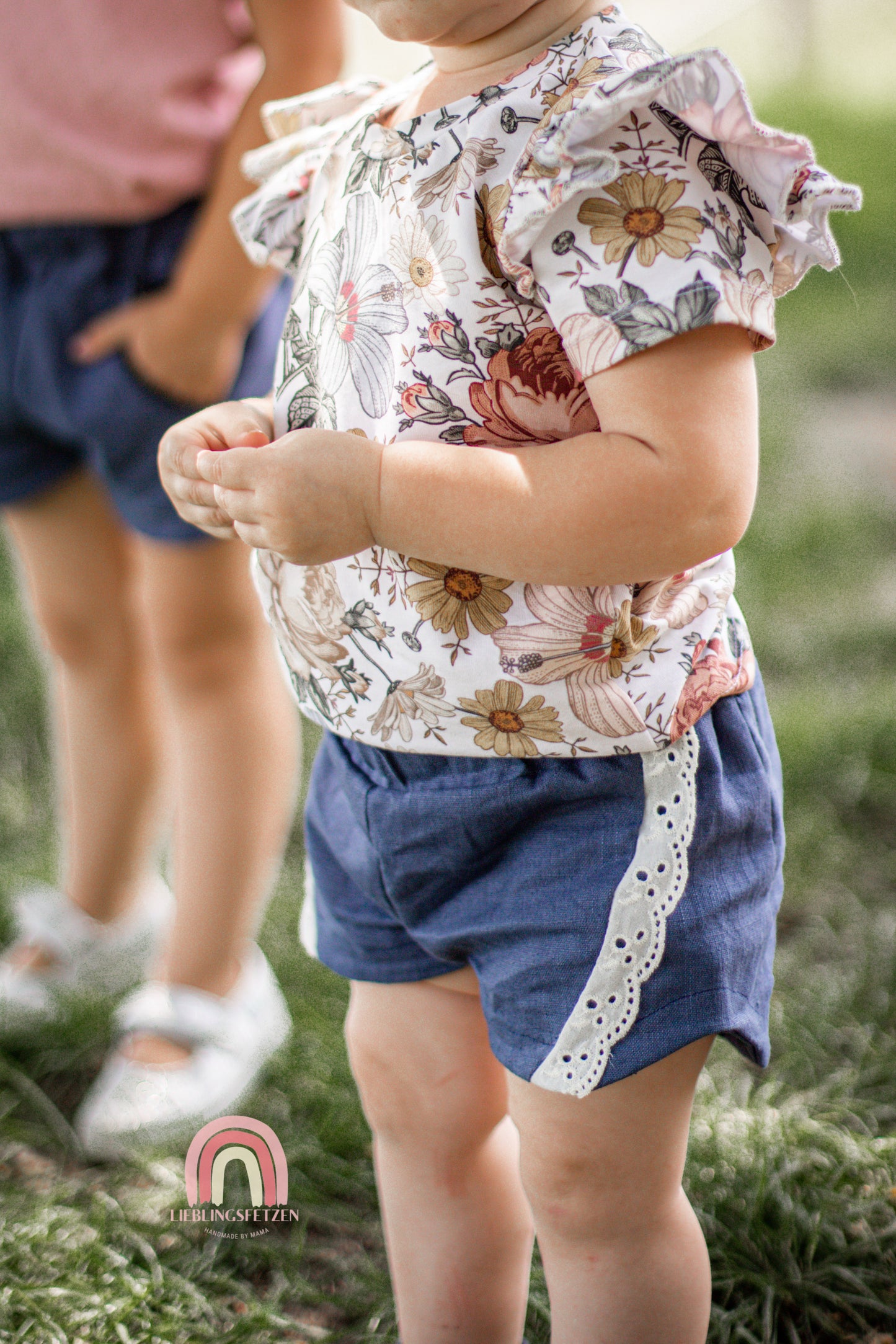 Little mitch design E-Book Schnittmuster Sommershorts "Greta und Gabriel''