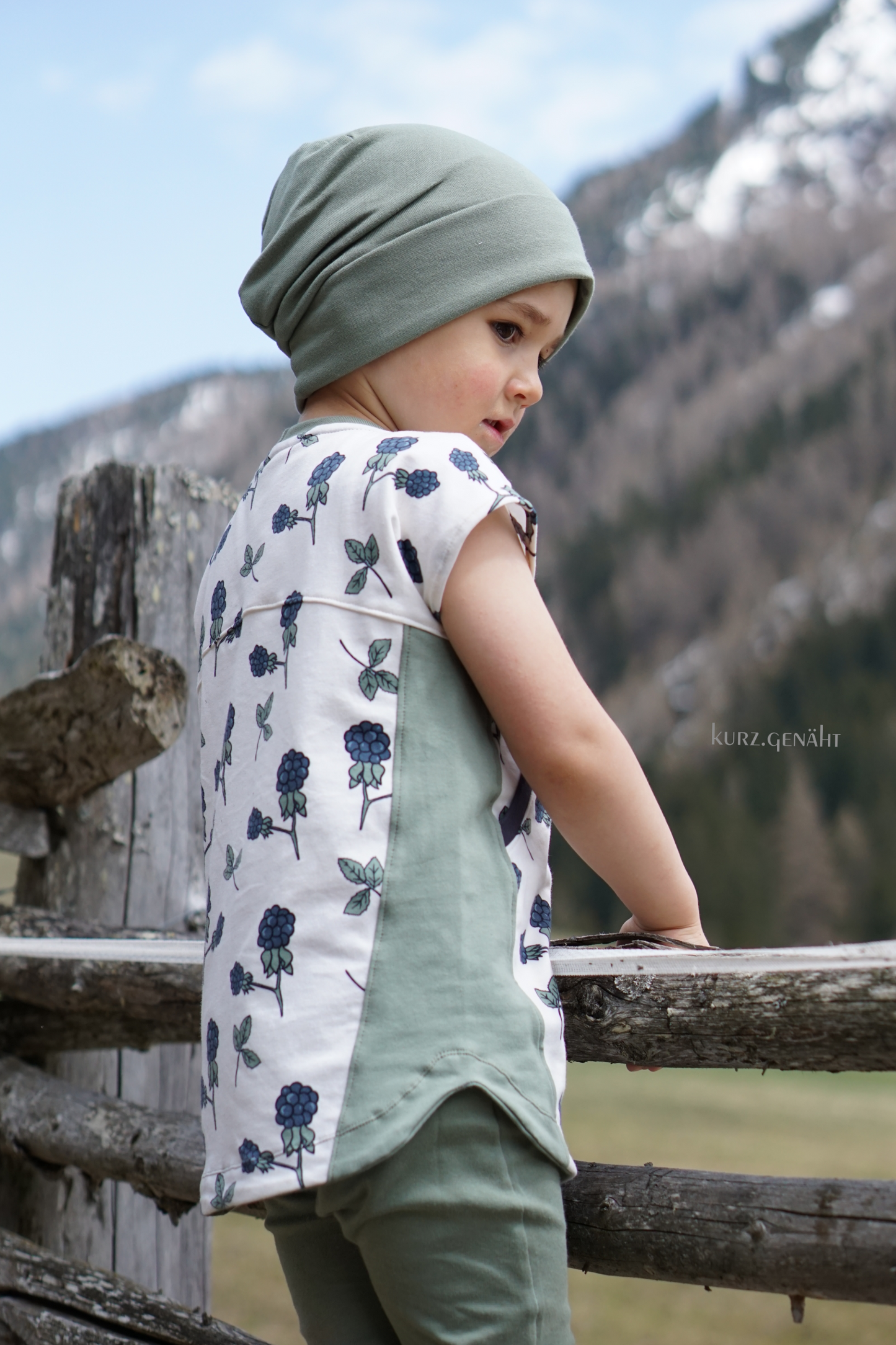 Little mitch design E-Book Schnittmuster Longshirt Elvis Maxi