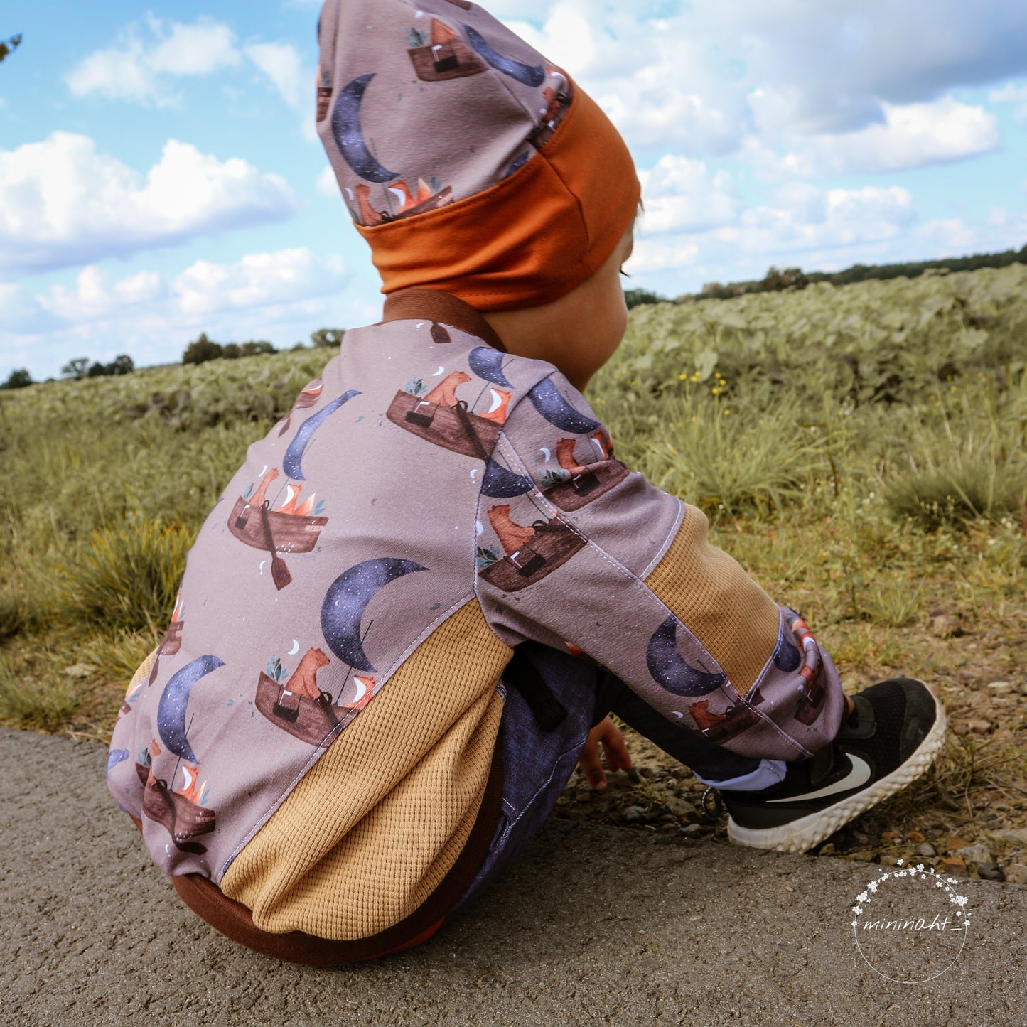 Little mitch design E-Book Schnittmuster "Collegejacke IAN Mini''