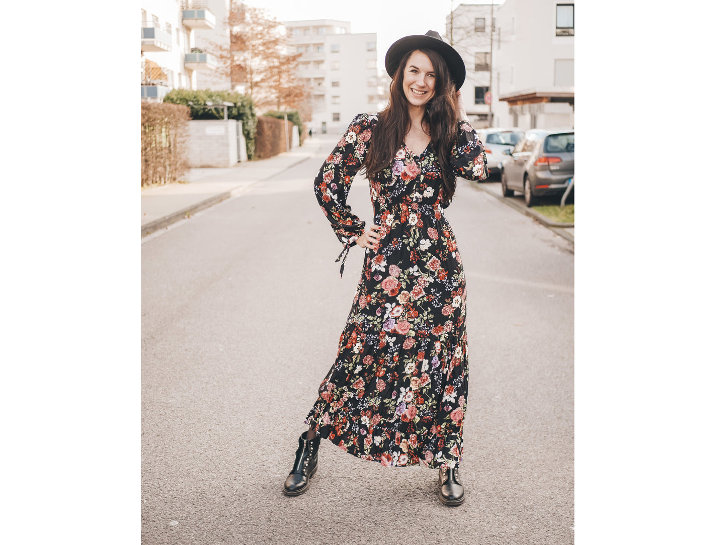 Patron de couture La Bavarese Robe ''Paola'' style bohème