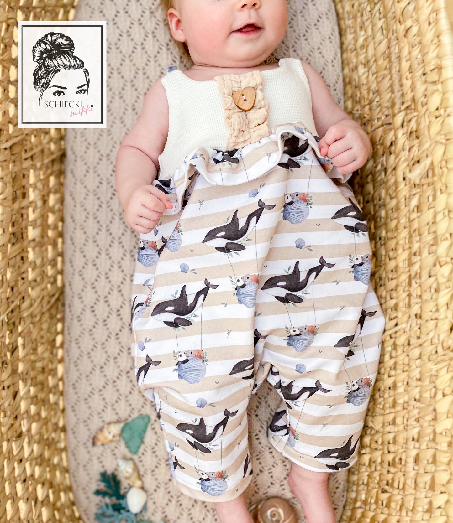 Little mitch design/Sewing for Liv E-Book Schnittmuster "Jumpsuit kleine Filippa 2.0''