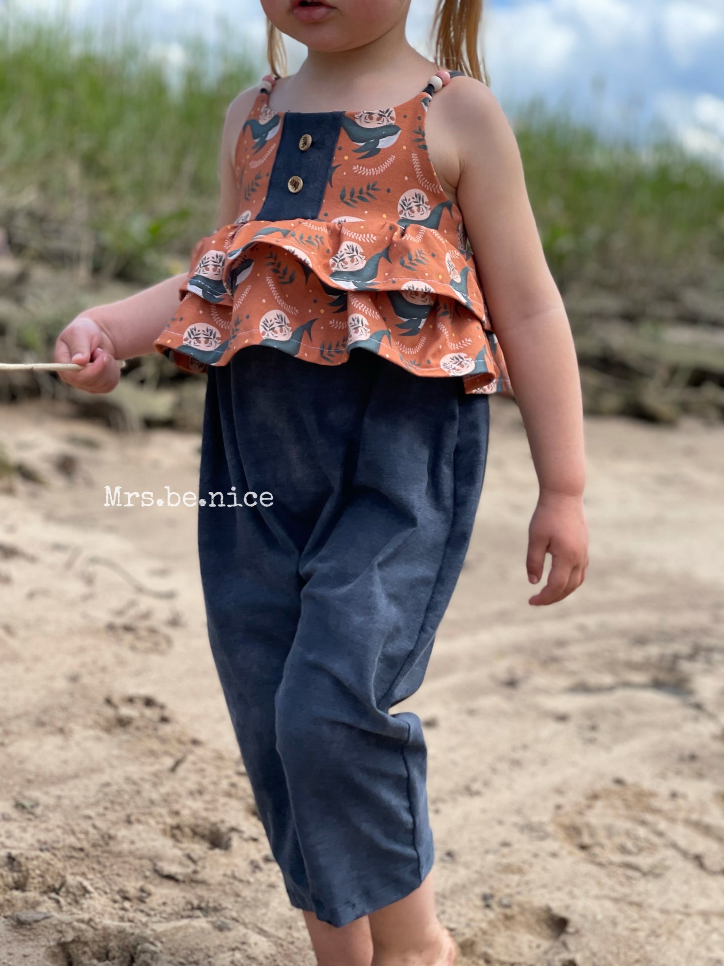 Little mitch design/Sewing for Liv E-Book Schnittmuster "Jumpsuit grosse Filippa 2.0''