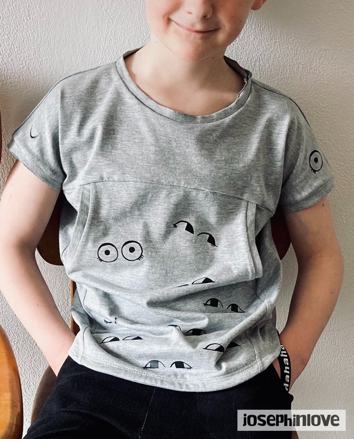 Little mitch design E-Book Schnittmuster Longshirt Elvis Maxi