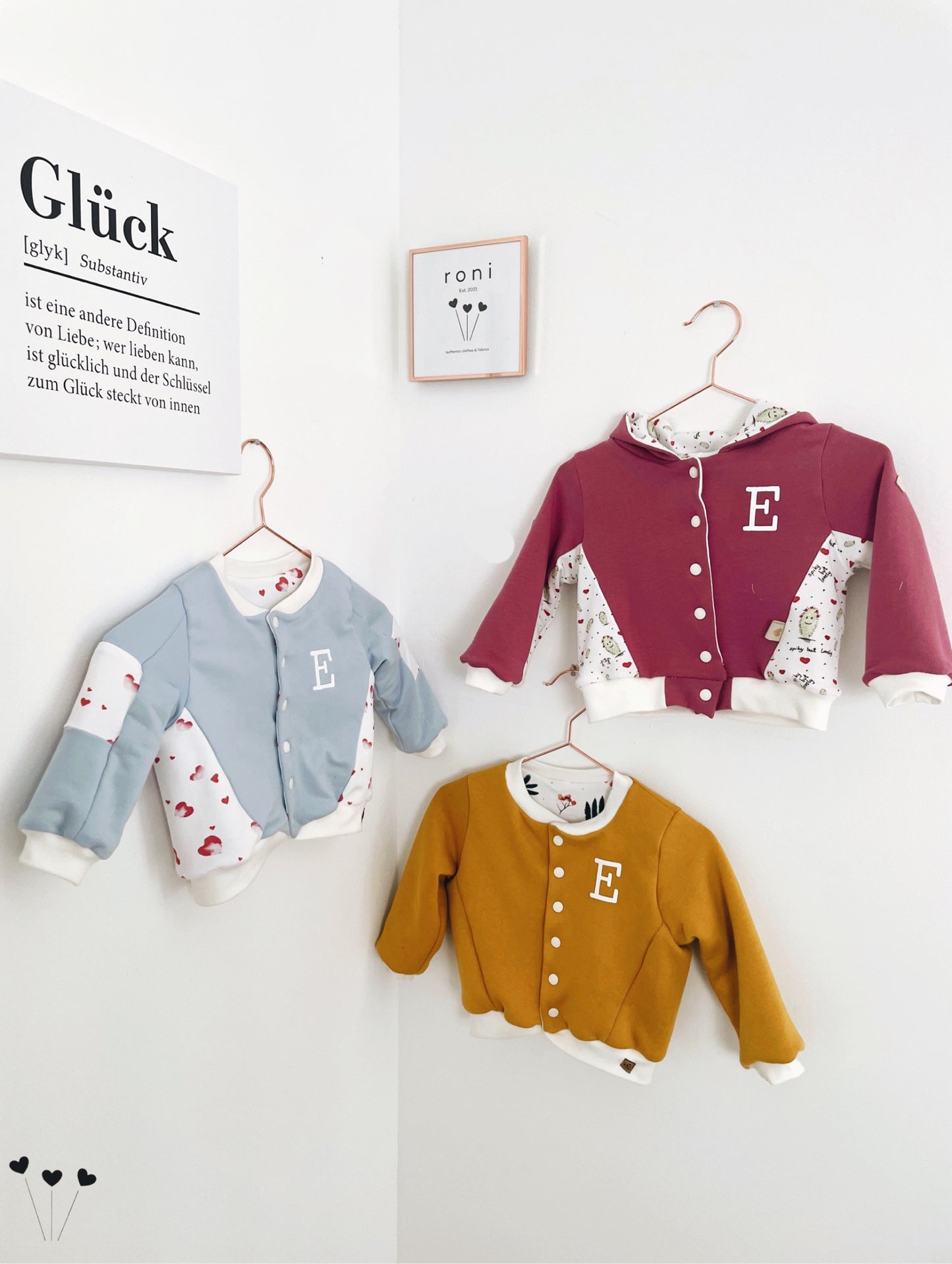 Little mitch design E-Book Schnittmuster "Collegejacke IAN Mini''