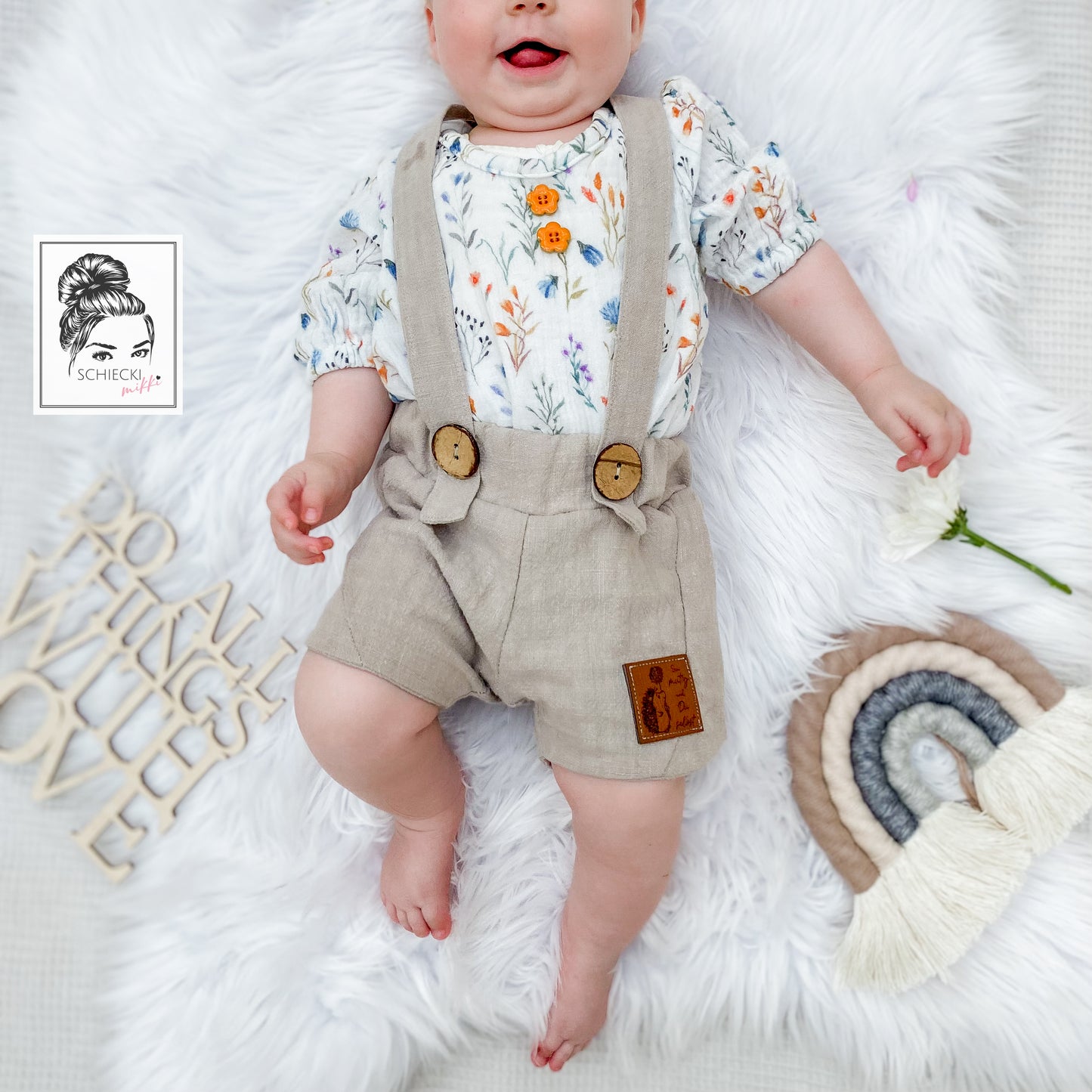 Little mitch design E-Book Schnittmuster Sommershorts "Greta und Gabriel''