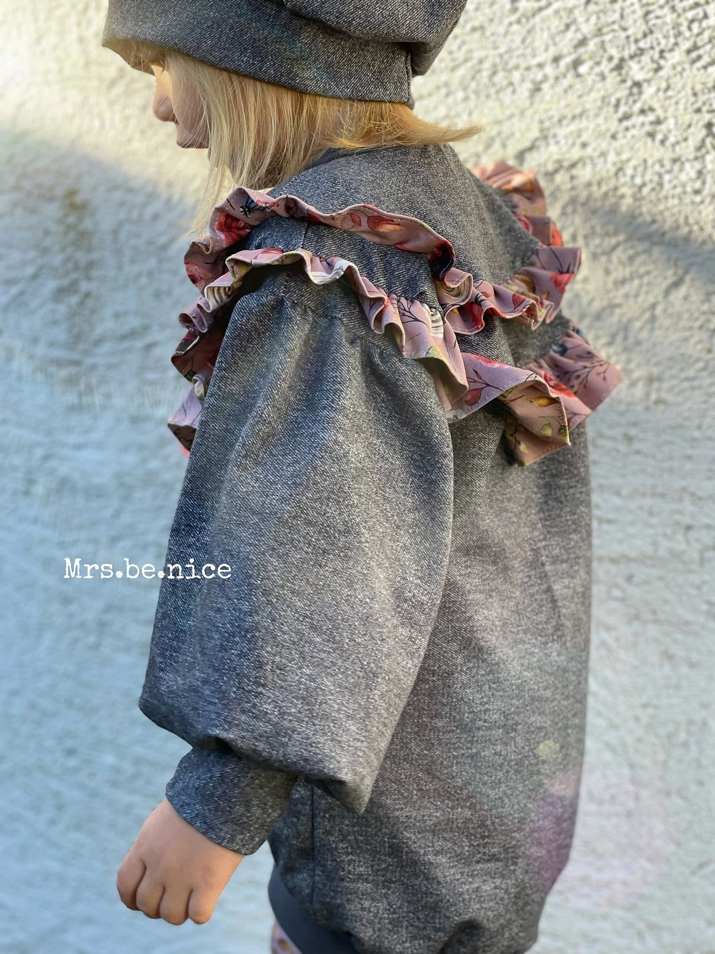 Little mitch design E-Book/Schnittmuster "Girly Hoodie Meya Maxi''