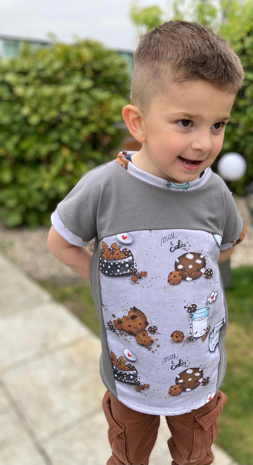 Little mitch design E-Book Schnittmuster Longshirt Elvis Maxi