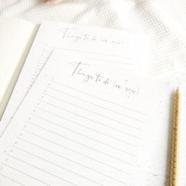 Bloc-notes ''To do list''