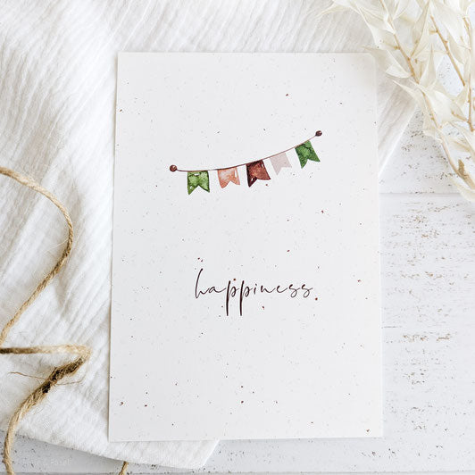 Postkarte ''Happiness''