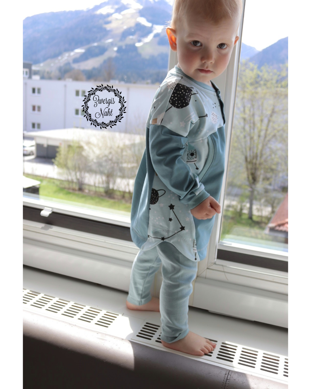 Little mitch design E-Book Schnittmuster Longshirt Elvis Mini