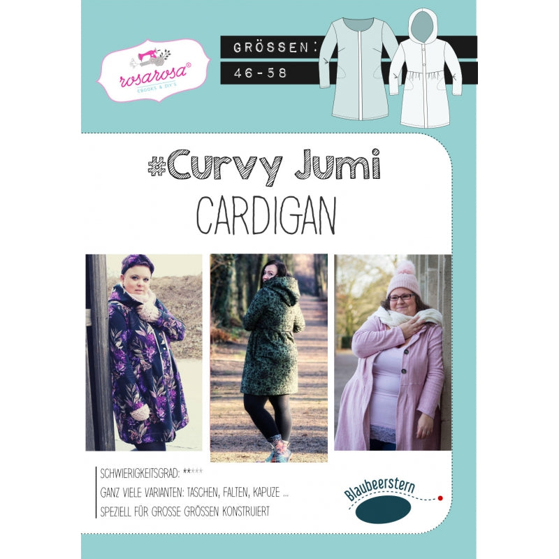 Patron papier RosaRosa ''Curvy Jumi Ladies''