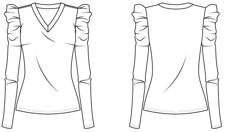 Patron de couture La Bavarese chemise ''Valeria''