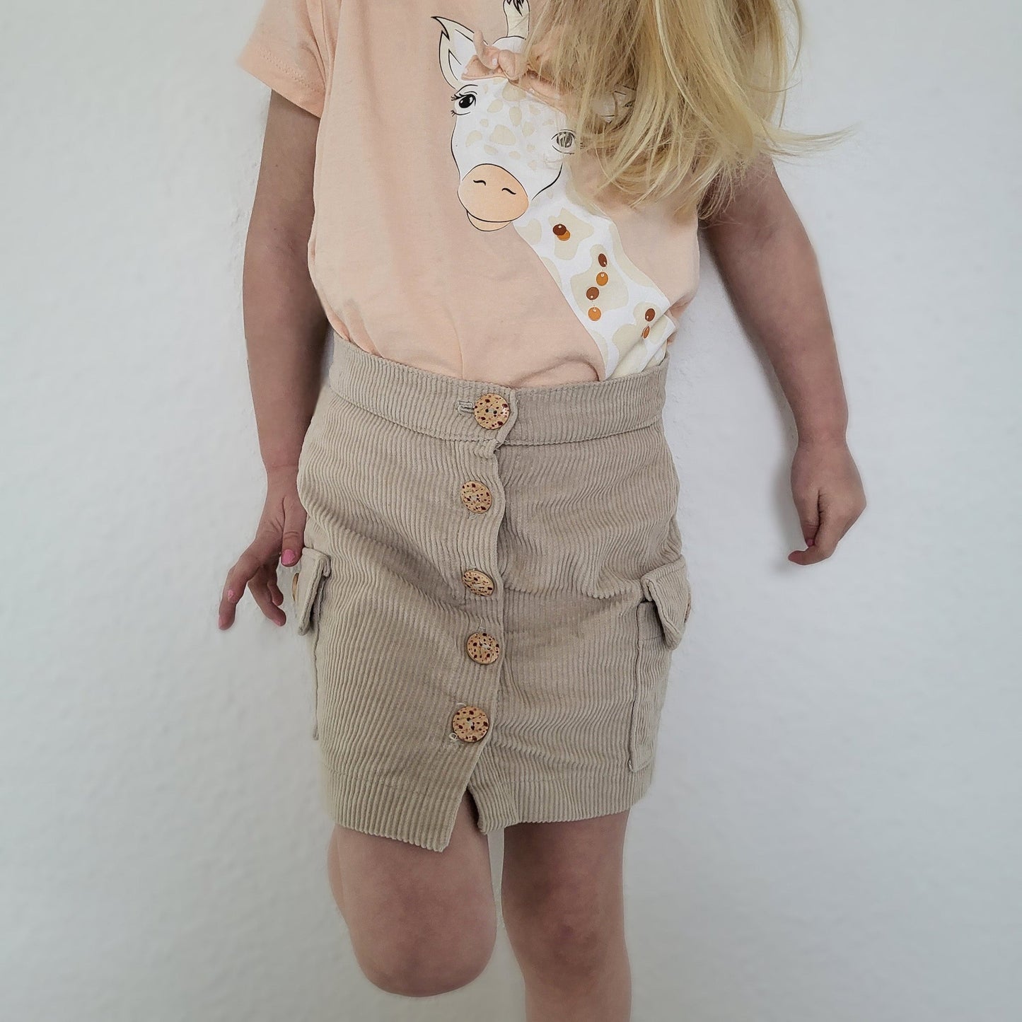 Little mitch design  E-Book Schnittmuster " Jeans Skirt Ilvie Maxi / Grösse 122-164"