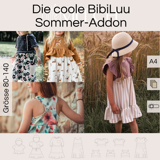 Little mitch design e-book summer add-on "die coole BibiLuu"