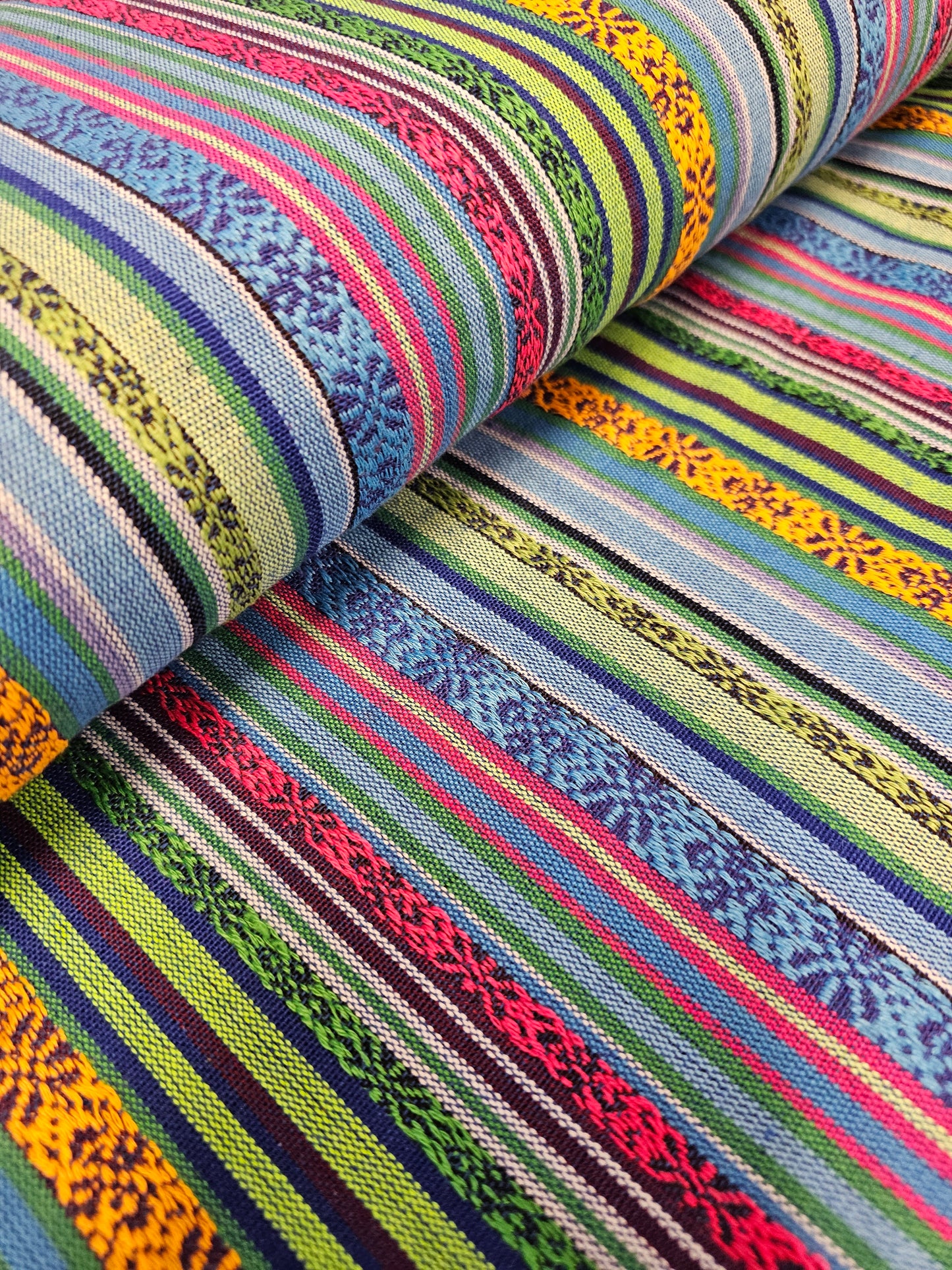 Tissu rayures Mexique