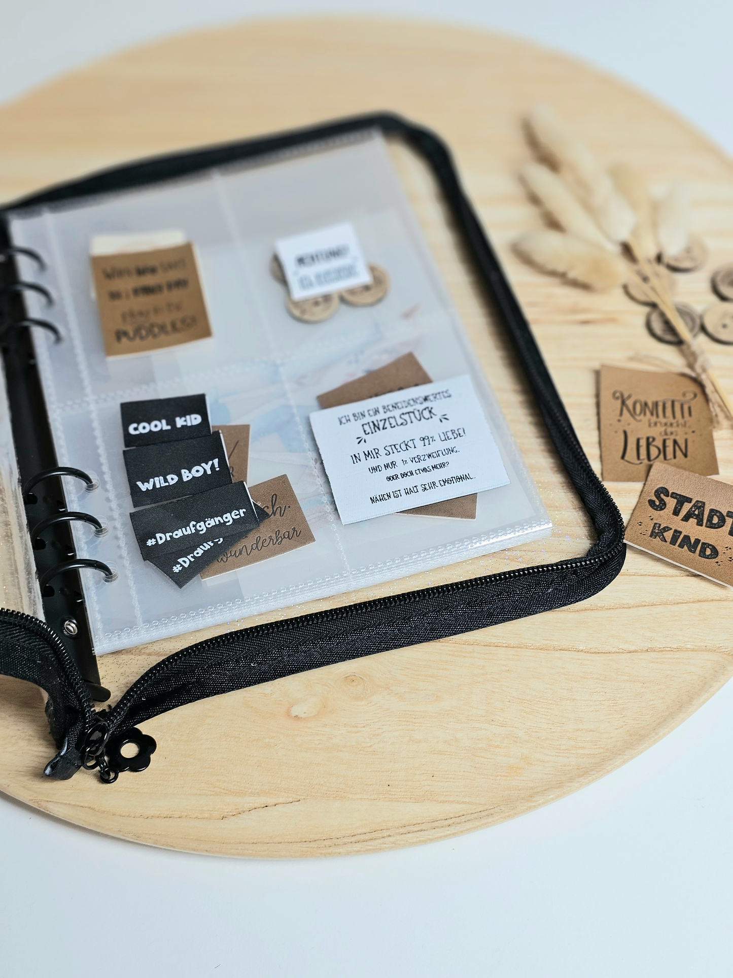 A5 Tüddel Organizer/ Sammelordner inkl 10x Einlagen